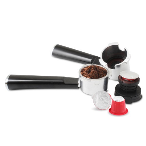 Rohnson Μηχανή Espresso R-98014 1350W Πίεσης 20bar Μαύρη