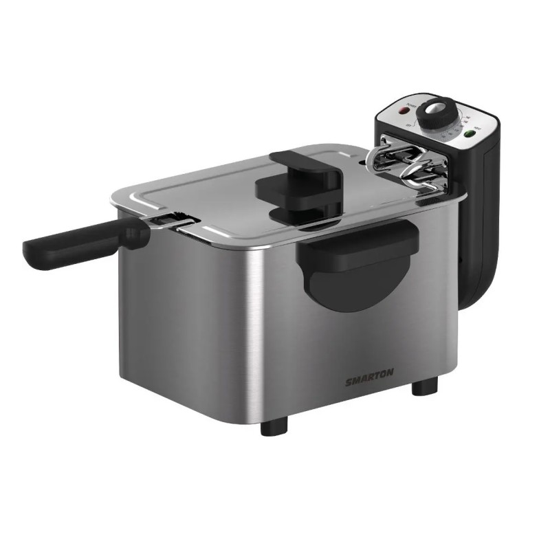 Smarton Φριτέζα Λαδιού FR 350 3lt Ασημί