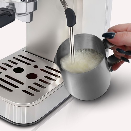 Rohnson Μηχανή Espresso Hot & Cold R-98016 1350W Πίεσης 20bar Inox