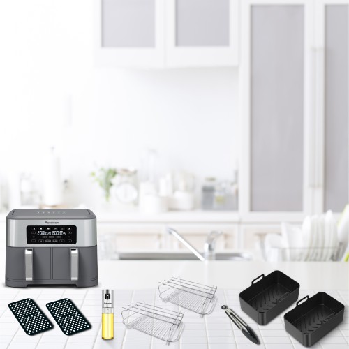 Rohnson Σετ Αξεσουαρ για Φριτέζες Αέρος AFK05 8τμχ