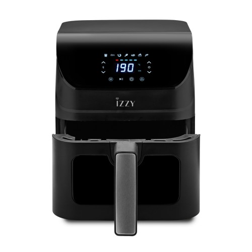 Izzy Φριτέζα Αέρος New Compact IZ-8236 (224342) με Κάδο 4,5lt 1500W Μαύρη
