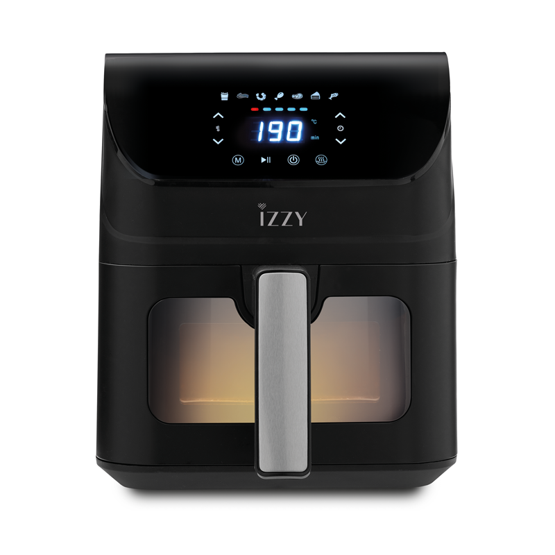 Izzy Φριτέζα Αέρος New Compact IZ-8236 (224342) με Κάδο 4,5lt 1500W Μαύρη
