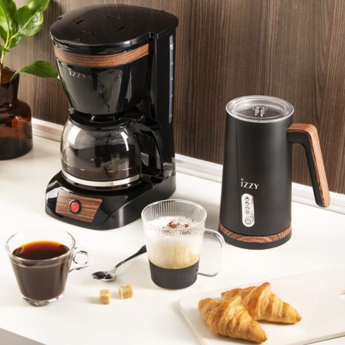 Izzy Συσκευή για Αφρόγαλα IZ-6201 (224136) Wooden Black 