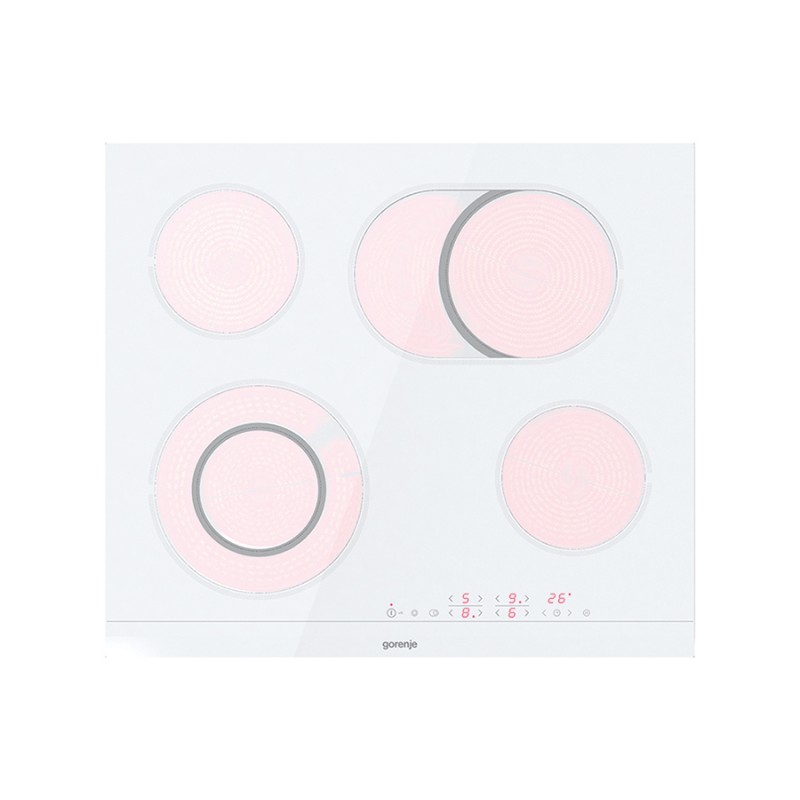 Gorenje Αυτόνομη Κεραμική Εστία ECT643WCSC (730813) 60cm Λευκή