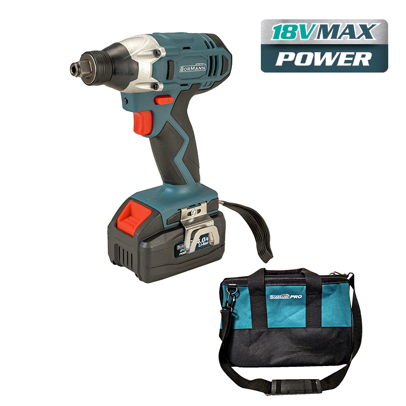 Bormann BORMANN BCD9017 Μπουλονόκλειδο & Παλμικό Κατσαβίδι 2 Σε 1, 18V ,220Nm , Li-Ion
