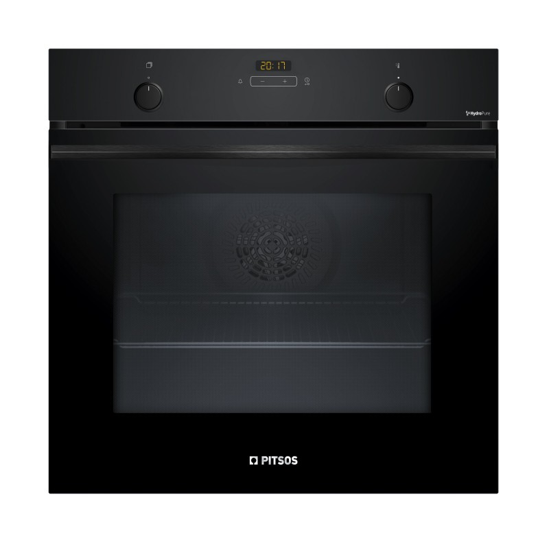 Pitsos Εντοιχιζόμενος Φούρνος Ανω Πάγκου PH33M41B3 71lt Μαύρος