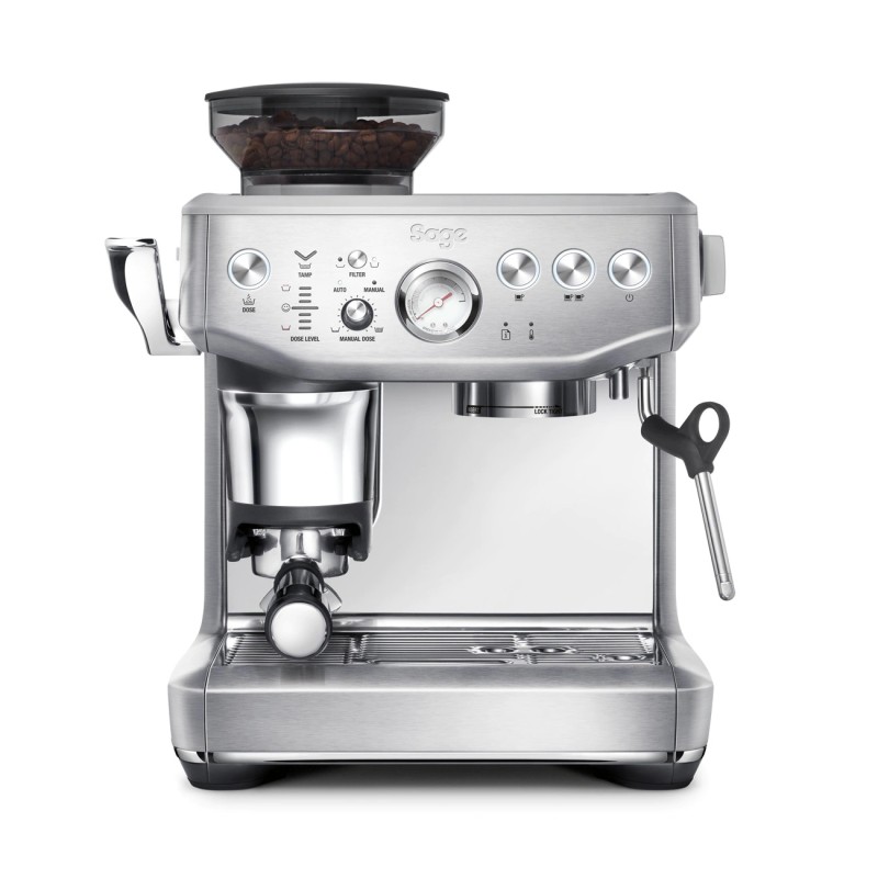Sage Μηχανή Espresso The Barista Express Impress SES876BSS 1850W Πίεσης 15bar με Μύλο Aλεσης Inox