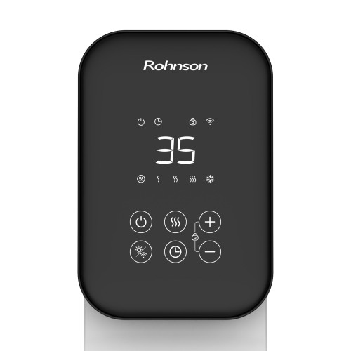 Rohnson Ηλεκτρικό Καλοριφέρ Λαδιού R-2511-23 Genius Wi-Fi με 11 Φέτες 2500W