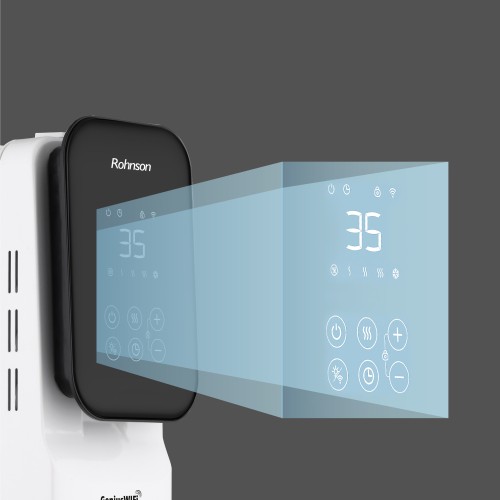 Rohnson Ηλεκτρικό Καλοριφέρ Λαδιού R-2511-23 Genius Wi-Fi με 11 Φέτες 2500W