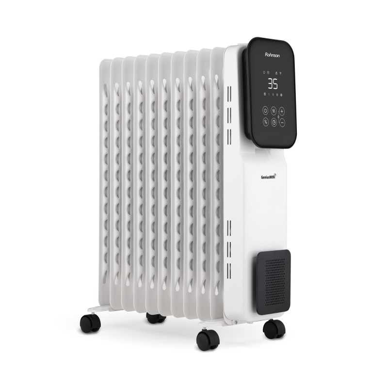 Rohnson Ηλεκτρικό Καλοριφέρ Λαδιού R-2511-23 Genius Wi-Fi με 11 Φέτες 2500W