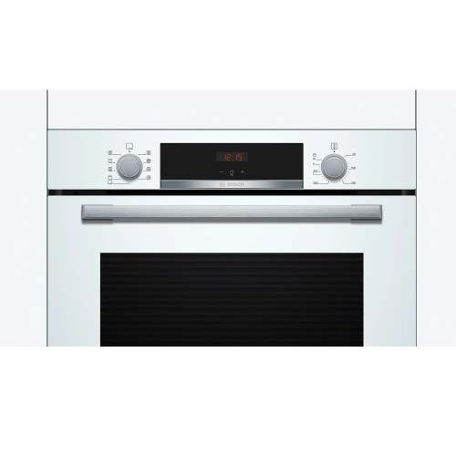 Bosch Εντοιχιζόμενος Φούρνος Ανω Πάγκου HBA534BW3 71lt Λευκός