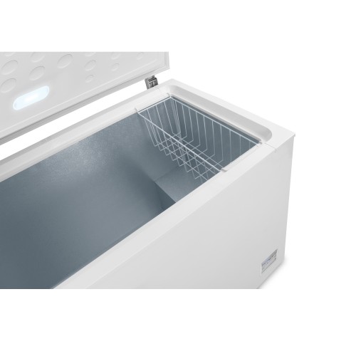 Inventor Καταψύκτης Μπαούλο MDH-380EL 371lt Υ85xΠ130xΒ73εκ. με Διπλή Λειτουργία Κατάψυξης - Συντήρησης Λευκό