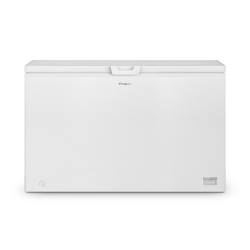 Inventor Καταψύκτης Μπαούλο MDH-380EL 371lt Υ85xΠ130xΒ73εκ. με Διπλή Λειτουργία Κατάψυξης - Συντήρησης Λευκό