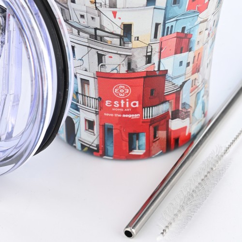 Estia ESTIA ΘΕΡΜΟΣ COFFEE MUG SAVE THE AEGEAN 350ml URBAN MYTHOS