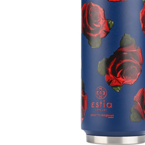 Estia ESTIA ΘΕΡΜΟΣ TRAVEL CUP SAVE THE AEGEAN 500ml ELECTRIC ROSES