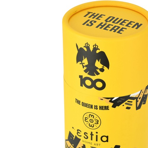 Estia ESTIA ΘΕΡΜΟΣ TRAVEL FLASK AEK BC EDITION THE QUEEN IS HERE 500ml