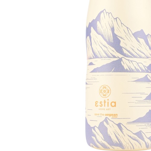Estia ESTIA ΘΕΡΜΟΣ TRAVEL FLASK SAVE THE AEGEAN 500ml ALPINE ESSENCE