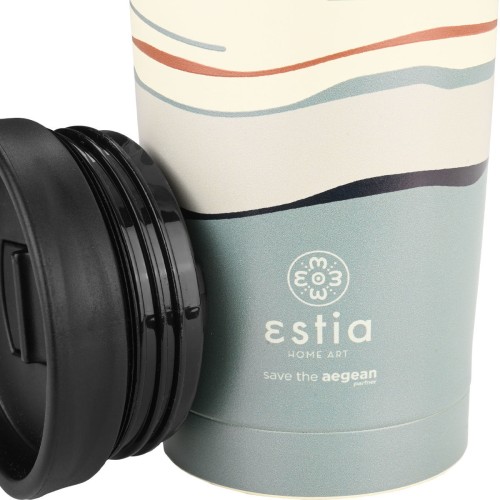 Estia ESTIA ΘΕΡΜΟΣ TRAVEL MUG SAVE THE AEGEAN 350ml ECOZEN HORIZON