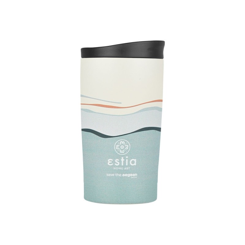 Estia ESTIA ΘΕΡΜΟΣ TRAVEL MUG SAVE THE AEGEAN 350ml ECOZEN HORIZON