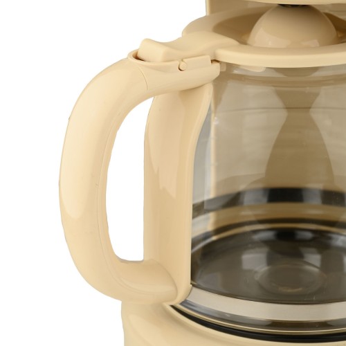 Estia ESTIA ΚΑΦΕΤΙΕΡΑ ΦΙΛΤΡΟΥ IVORIS ΠΛΑΣΤΙΚΗ 900w ΜΕ ΓΥΑΛΙΝΗ ΚΑΝΑΤΑ 1.5lt