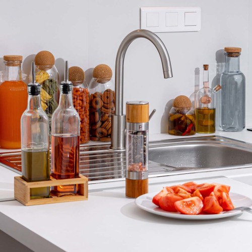 Estia ESTIA ΜΥΛΟΣ ΓΙΑ ΑΛΑΤΙ/ΠΙΠΕΡΙ BAMBOO ESSENTIALS ΔΙΠΛΟΣ