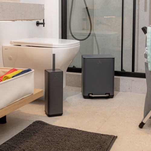 Estia ESTIA ΠΙΓΚΑΛ CUBIC ΜΕΤΑΛΛΙΚΟ ΜΕ ΠΛΑΣΤΙΚΟ ΔΟΧΕΙΟ 25cm ΓΚΡΙ