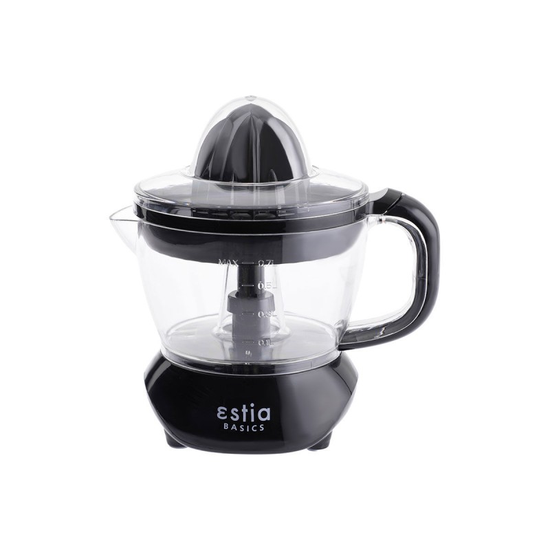 Estia Στίφτης BLACK PLUS πλαστικός 40w με δύο κώνους 700ml Μαύρος