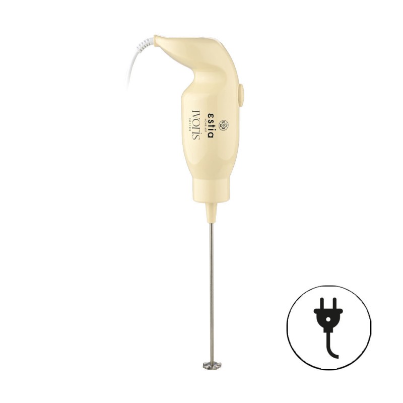 Estia ESTIA ΦΡΑΠΕΔΙΕΡΑ ΧΕΙΡΟΣ IVORIS ΗΛΕΚΤΡΙΚΗ 25w ΜΕ ΑΝΟΞΕΙΔΩΤΟ ΑΝΑΔΕΥΤΗΡΑ