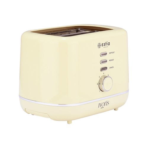 Estia ESTIA ΦΡΥΓΑΝΙΕΡΑ IVORIS 2 ΘΕΣΕΩΝ ΜΕ 7 ΕΠΙΠΕΔΑ ΨΗΣΙΜΑΤΟΣ 850w