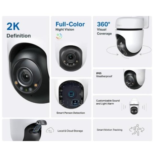 TP-Link IP Camera Tapo C510W με Wi-Fi