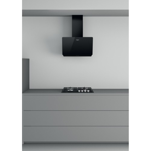 Whirlpool Απορροφητήρας Τζάκι WHVP 65F LM K 59,8cm Μαύρος