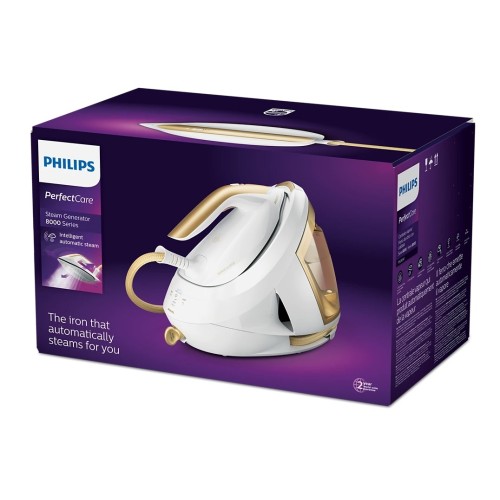 Philips Σύστημα Σιδερώματος PerfectCare 8000 PSG8040/60 Πίεσης 8bar με Δοχείο 1.8lt 2700W