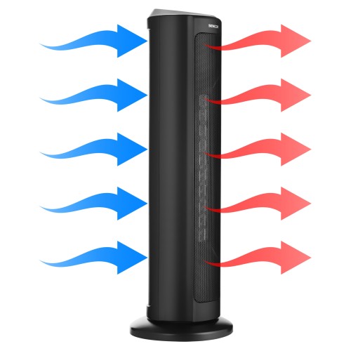 Sencor Αερόθερμο Κεραμικό Δαπέδου SFH 8990BK 2200W Μαύρο