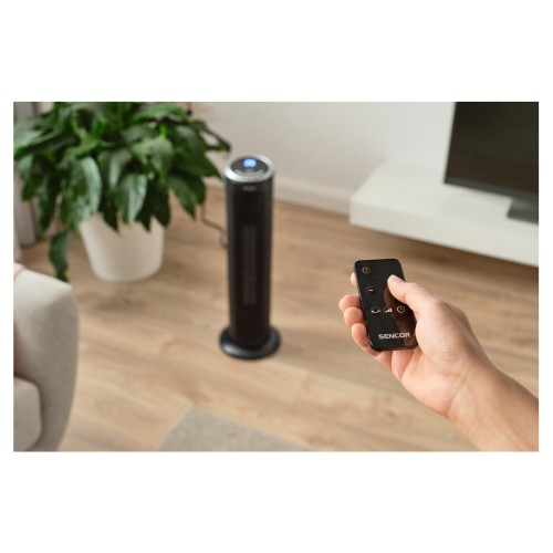 Sencor Αερόθερμο Κεραμικό Δαπέδου SFH 8990BK 2200W Μαύρο