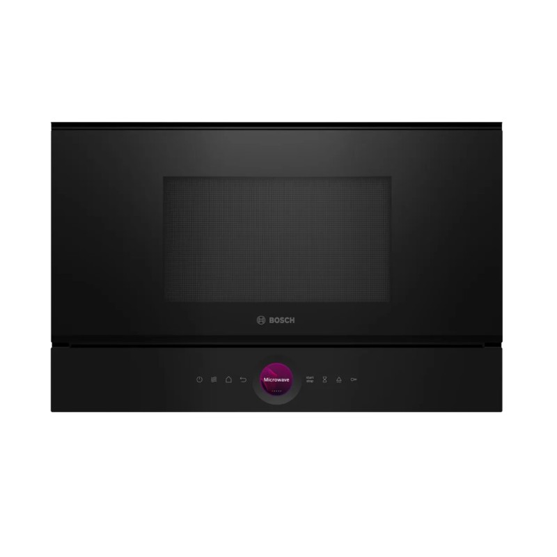 Bosch Εντοιχιζόμενος Φούρνος Μικροκυμάτων BEL7321B1 21lt Μαύρος