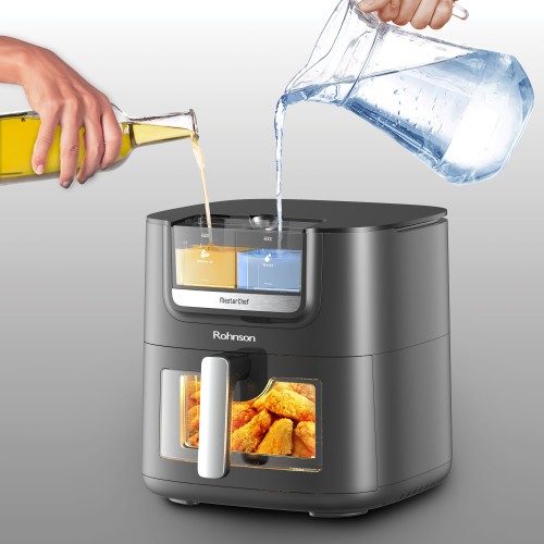 Rohnson Φριτέζα Αέρος Water/Oil Spray R-2887 7lt Μαύρη