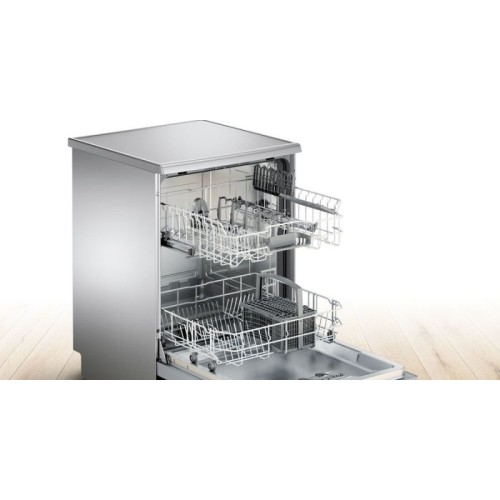 Bosch Πλυντήριο Πιάτων SMS25AI05E για 12 Σερβίτσια Π60xY84.5εκ. Inox