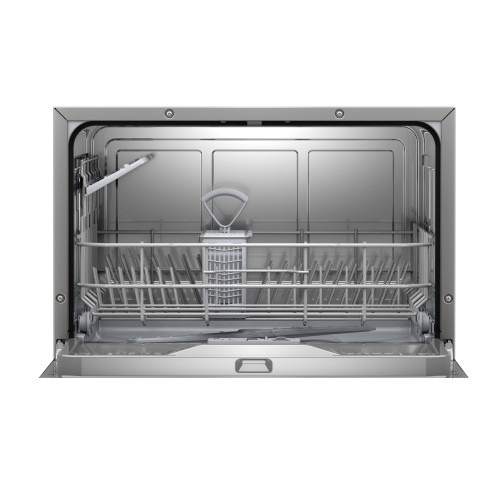 Bosch Επιτραπέζιο Πλυντήριο Πιάτων SKS2ITI00E για 6 Σερβίτσια Π55.1xY45εκ. Γκρι