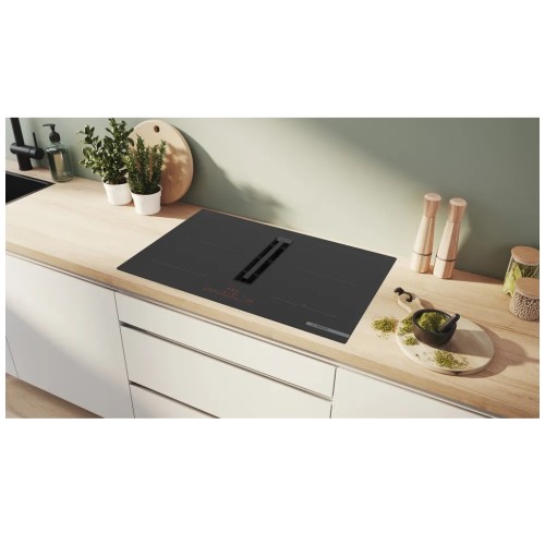 Bosch Αυτόνομη Επαγωγική Εστία PVQ811H26E με Eνσωματωμένο Aπορροφητήρα (80,2cm)