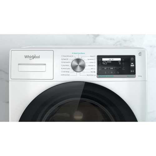 Whirlpool Πλυντήριο Ρούχων W6 W045WB EE 10kg 1400 Στροφών Τεχνολογίας ZEN με Ατμό