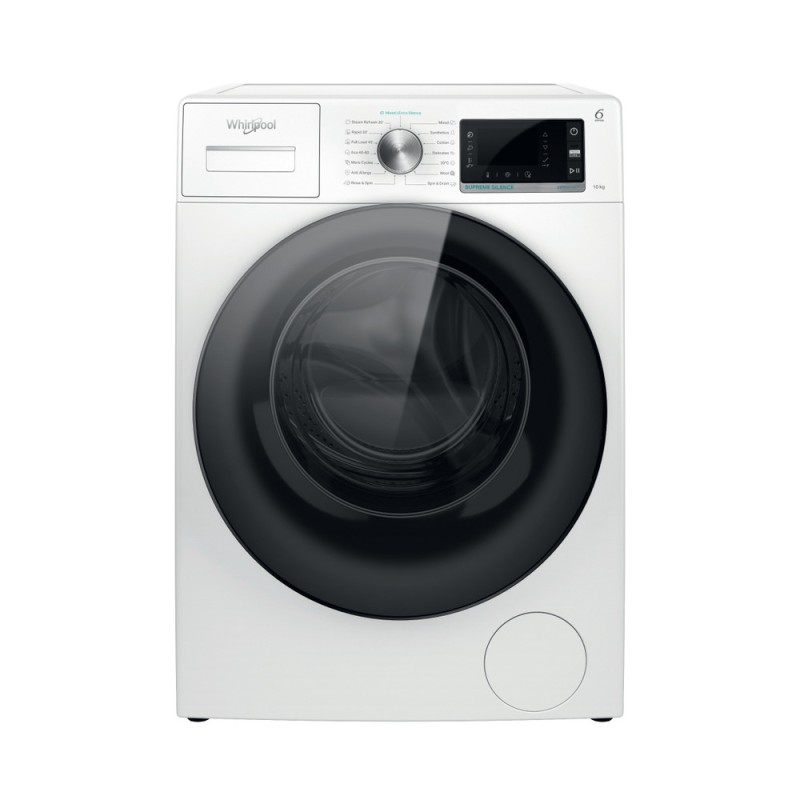 Whirlpool Πλυντήριο Ρούχων W6 W045WB EE 10kg 1400 Στροφών Τεχνολογίας ZEN με Ατμό