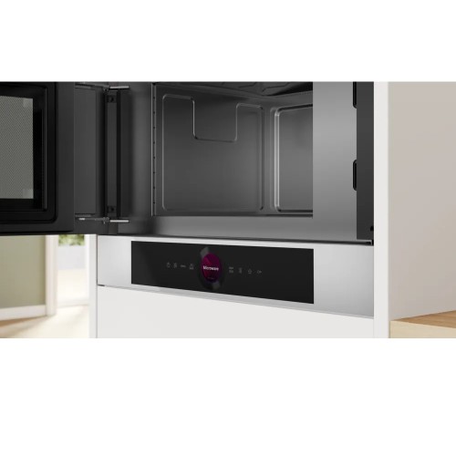 Bosch Εντοιχιζόμενος Φούρνος Μικροκυμάτων BFL7221W1 21lt Λευκός