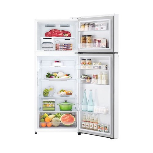 LG Ψυγείο Δίπορτο GTBV36SWGKD Total NoFrost 395lt Υ176xΠ70xΒ68εκ. Λευκό