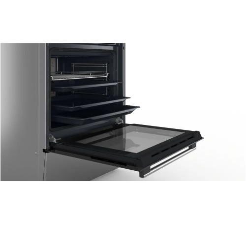 Bosch Κεραμική Κουζίνα HKS59E150U Inox