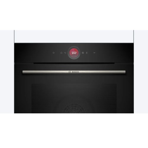 Bosch Εντοιχιζόμενος Φούρνος Ανω Πάγκου HBG7721B1 71lt Μαύρος