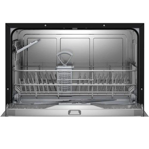 Bosch Επιτραπέζιο Πλυντήριο Πιάτων SKS6ITB00E για 6 Σερβίτσια Π55.1xY45εκ. Μαύρο Γυαλί