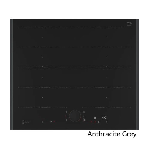Neff Αυτόνομη Επαγωγική Εστία Flex Design NFLIN60A0 (T66YYY4C0 + Z9801TWAY0 + Z9802PFAY0) 60cm Antracite Grey