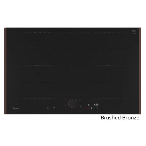 Neff Αυτόνομη Επαγωγική Εστία Flex Design NFLIN80B0 (T68YYY4C0 + Z9801TWBY0 + Z9802PFBY0) 80cm Brushed Bronze