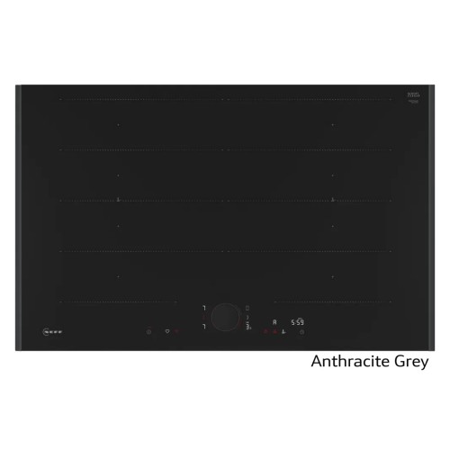 Neff Αυτόνομη Επαγωγική Εστία Flex Design NFLIN80A0 (T68YYY4C0 + Z9801TWAY0 + Z9802PFAY0) 80cm Anthracite Grey