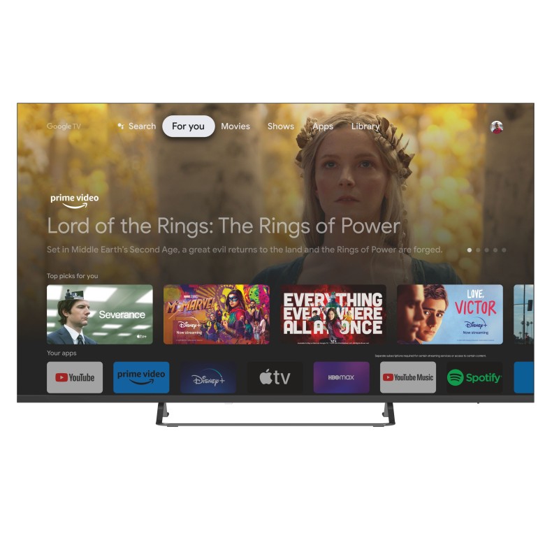 F&U Τηλεόραση Smart FLG55141QL 4K UHD QLED 55''